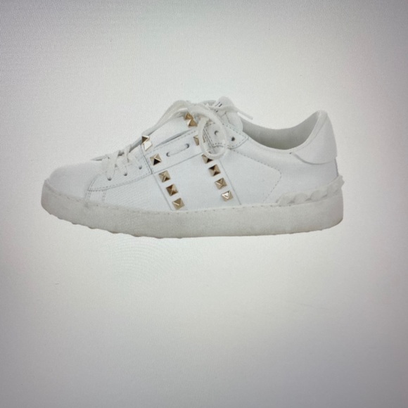 valentino rockstud tennis shoes